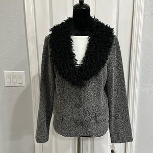 Faux Fur Blazer